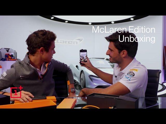 OnePlus 7T Pro McLaren Edition - Unboxed by McLaren F1 Drivers