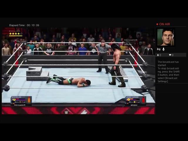 Johnny Gargano vs Seth Rollins (Extreme Rules)