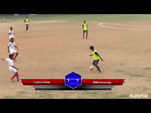 RFYS: Chennai College Boys - Loyola College vs SRM University Highlights