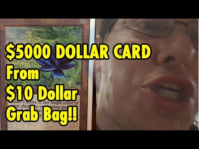 $5000 Black Lotus from $10 grab bag - Magic the Gathering - xBeau Gaming