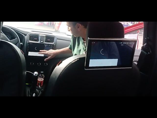 trío de pantalla Android para auto independientes llévalo con sistecredito