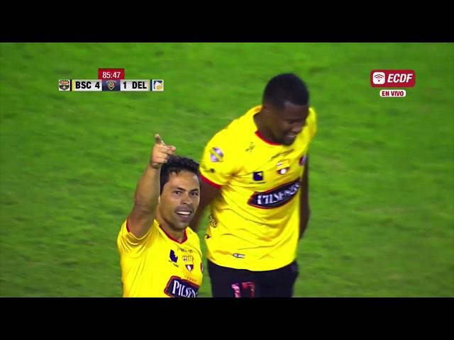 Resumen: Barcelona SC 4 Delfín SC 1 semifinal ida - Copa Ecuador