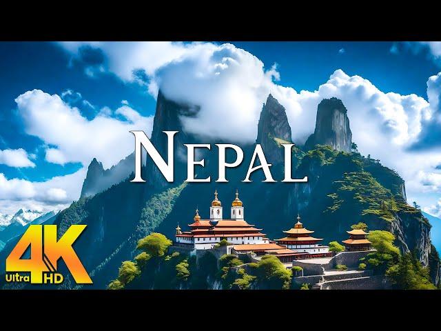 Nepal 4K UHD   Scenic Relaxation Film With Calming Music  4K VIDEO UHD