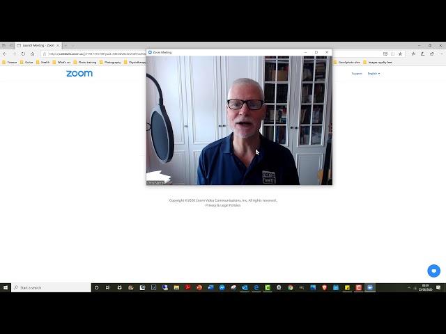 How to use Zoom for a Virtual Physiotherapy Appointment