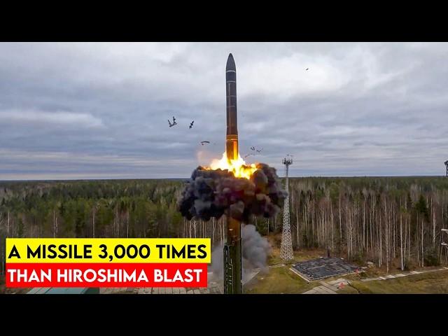 Russia Prepares RS-28 Sarmat Nuclear Ballistic Missile for Combat Readiness!