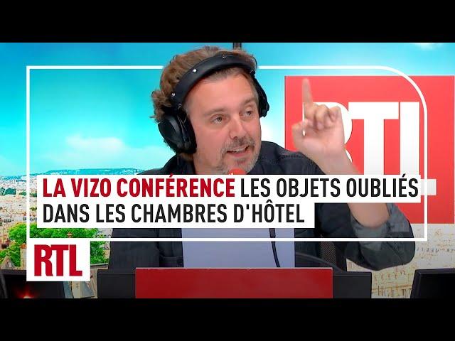 La Vizo Conférence : Les objets oubliés dans les chambres d'hôtel