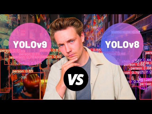 YOLOv9 vs YOLOv8 Comparison on Real-world Videos