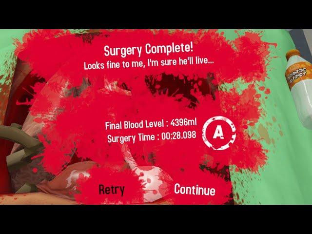 Surgeon Simulator A&E Heart Transplant 0:28.098