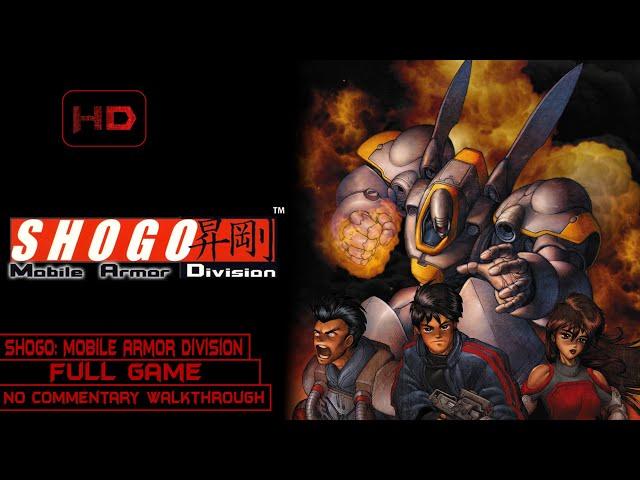 Shogo: Mobile Armor Division | Full Game | Longplay Walkthrough No Commentary | [PC]