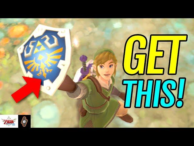 How to Get the Hylian Shield in The Legend of Zelda Skyward Sword HD