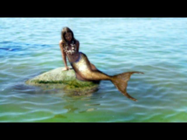 A mermaid was caught on video. Mermaids exist!