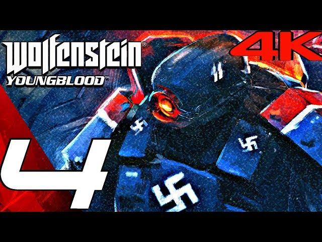 Wolfenstein Youngblood - Gameplay Walkthrough Part 4 - Raid Mission: Brother 1 (4K 60FPS)