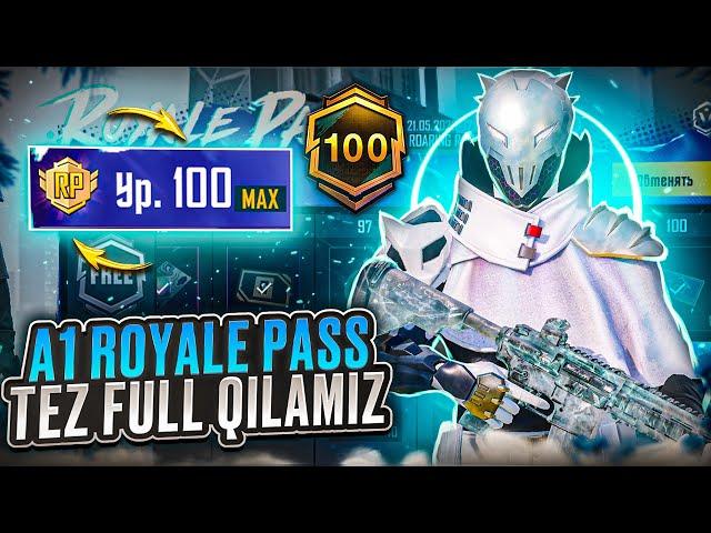 ️ YANGI A1 RP FULL QILDIM -  ENG ZO'R RP - PUBG MOBILE