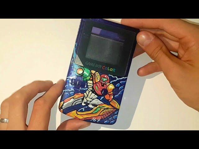 Custom Nintendo Gameboy  Timelaps