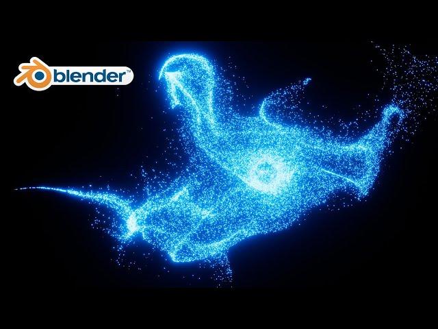 Blender - Sci-Fi Particle Simulation in Eevee Blender 2.8