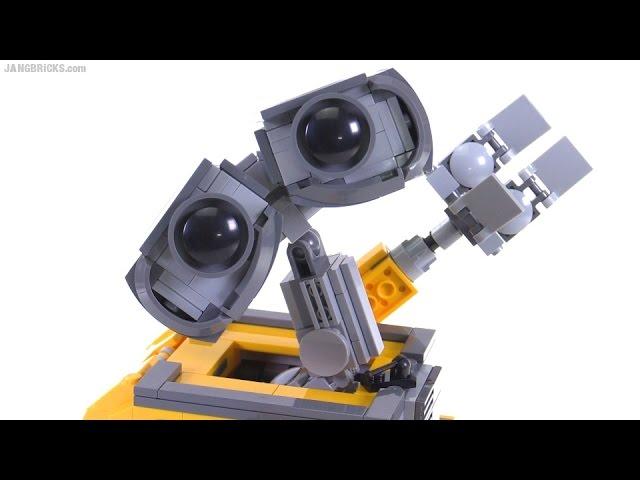 LEGO Wall-E official neck fix in action