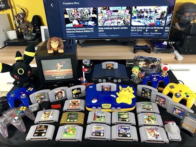 Moja kolekcja gier na Nintendo 64 2018