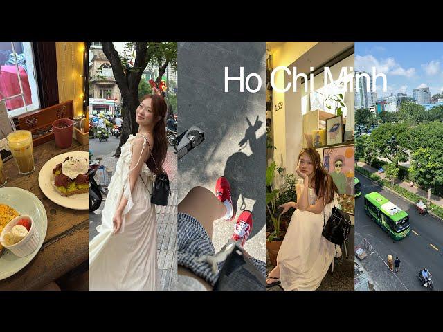 Vietnam Vlog  TRAVEL DIARIES  where to eat & shop in Ho Chi Minh pt.1