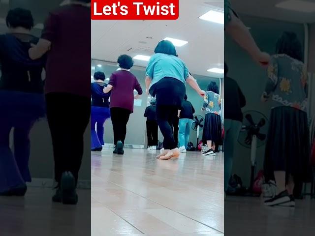 Let's Twist line dance #Shorts