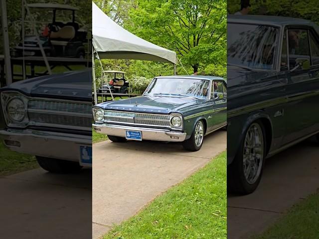 1965 Plymouth Belvedere II Classic Car Drive By Engine Sound Festival of Cars Rochester MI 2025