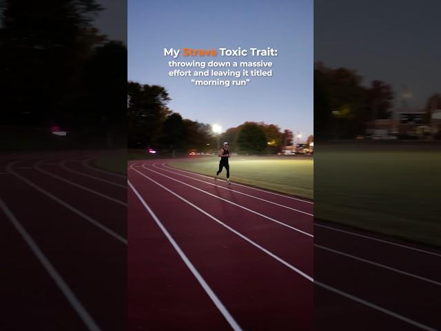 My Strava Toxic Trait