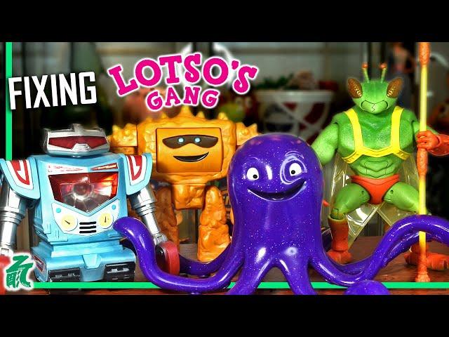 I Made Toy Story Lotso's Gang In REAL LIFE | Sidtoys2020 Stretch Twitch Sparks Chunk Repaint