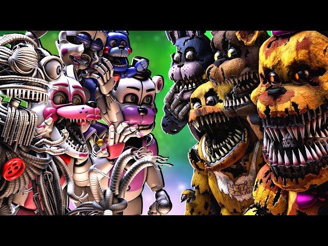 [SFM FNaF] Nightmare VR vs Sister Location