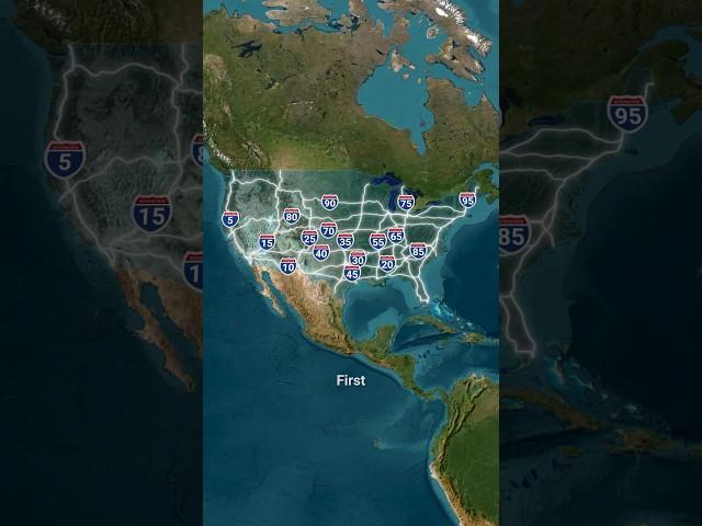 How Highways are Numbered  U.S Interstate Highways 