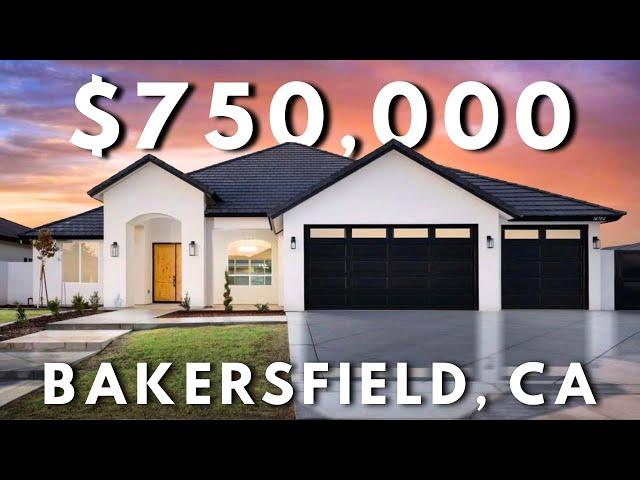 INSIDE A NEW CONSTRUCTION MODERN HOME IN BAKERSFIELD CALIFORNIA | $750,000