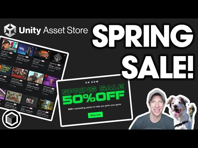 Unity Assets 50% - 80% Off in the Unity Asset Store SPRING SALE!