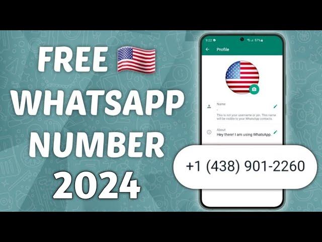 How To Get US Number For Whatsapp | How To Get  USA Virtual Number For WhatsApp