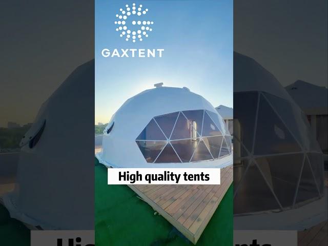 Luxury Glamping Dome Tent | Geodesic Domes for Eco Hotel！