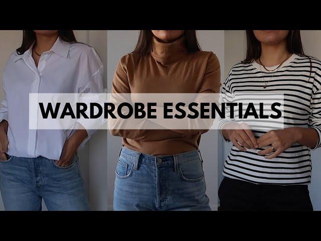 MINIMALIST CLOSET ESSENTIALS | Winter Capsule  Wardrobe