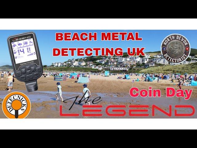 BEACH METAL DETECTING UK - NOKTA LEGEND - COINS - @detecnicksmetaldetectors2984