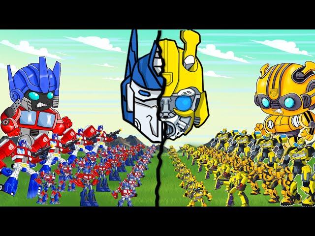 NEW ANIMATED TRANSFORMERS VIDEO: Brother Optimus | Skibidi Toilet Mine, Bumblebee Evolution, Kong AK