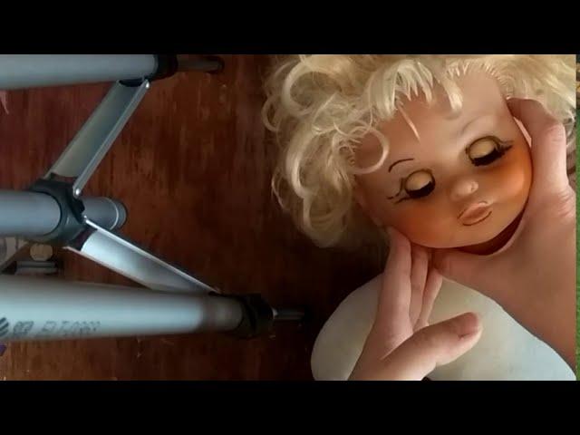 Восстановление куклы ГДР Часть 1 (перезалив)/German doll restoration Part 1