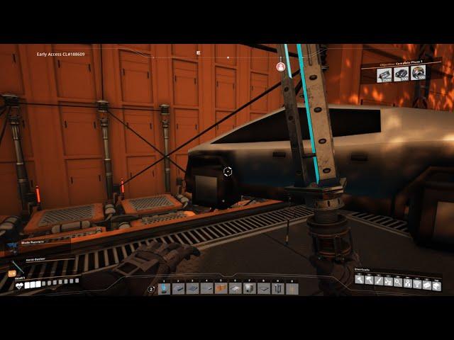 Messing around in #satisfactory with #cybertruck !!!!