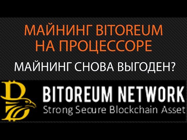 Майнинг Bitoreum(BTM) на процессоре. Регистрация, настройка windows и hive os