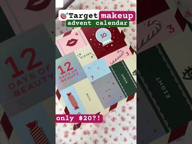 this was a STEAL  $20 Target MAKEUP ADVENT CALENDAR ️ #adventcalendar #giftideas #christmas