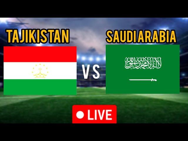 Saudi Arabia U-23 vs Tajikistan U-23 live football Match | AFC U-23 Championship