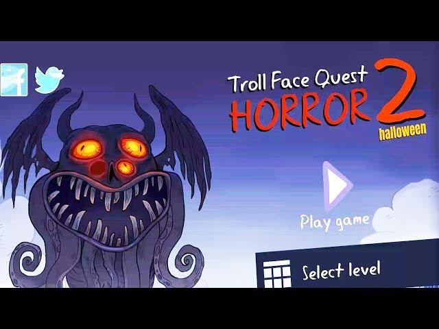 Troll Face Quest Horror 2 Special halloween All secrets IOS ANDROID Gameplay Walkthrough Прохождение