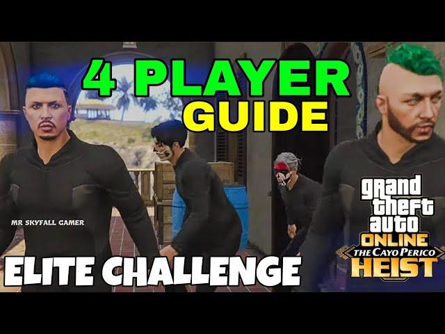 GTA 4 Player Cayo Perico Guide | Fastest & Easy Way to Complete Cayo Perico Heist GTA 5 Online