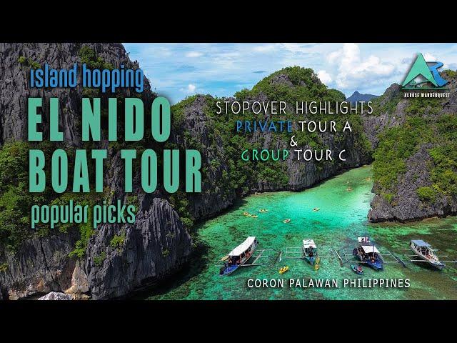 Private Boat Tour A & Group Tour C| The Better Picks?| El Nido Island Hopping Stopover Highlights