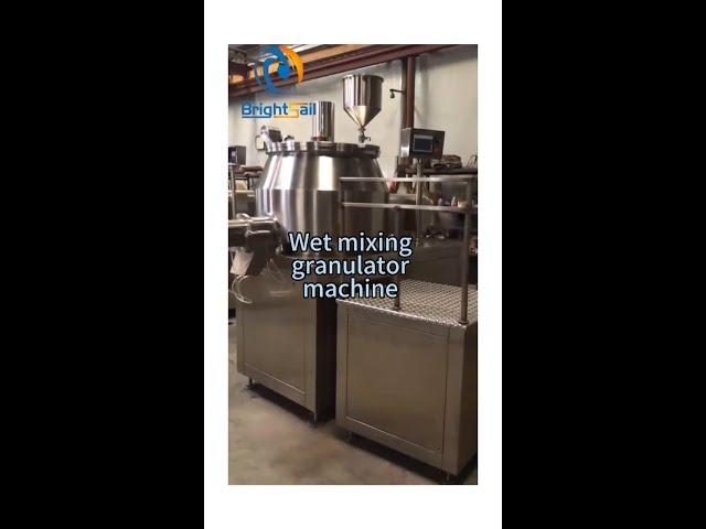 wet mixing granulator machine