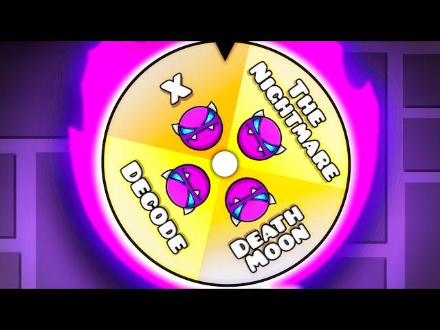 Рулетка ИЗИ ДЕМОНОВ за ОДИН ДЕНЬ в Geometry Dash