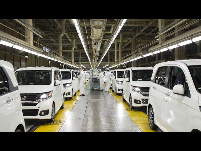 Honda factory tour - Production in Japan plant