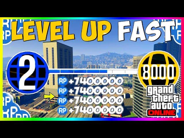 "SOLO" HOW TO MAKE 5,000 RP EVERY 10 MINUTES IN GTA 5 ONLINE (LEVEL FROM 1-1000 IN UNDER A DAY)