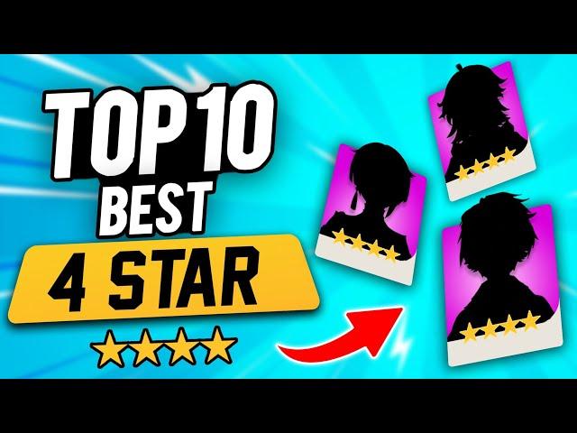 Top 10 Best 4 Star Genshin Impact Character In Patch 5.0