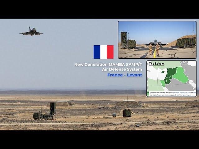 French Deployed the New Generation MAMBA Air Defense System in the Middle East