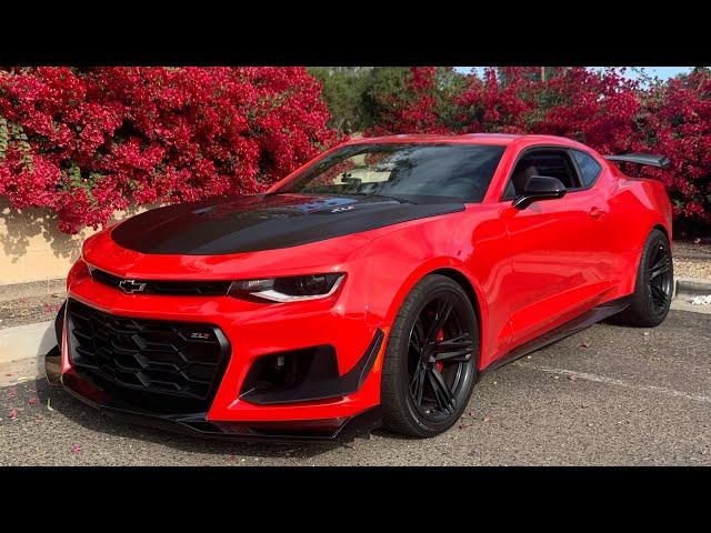 6th Generation Camaro ZL1 with the 1LE “Extreme Track Performance”Package in Red Hot